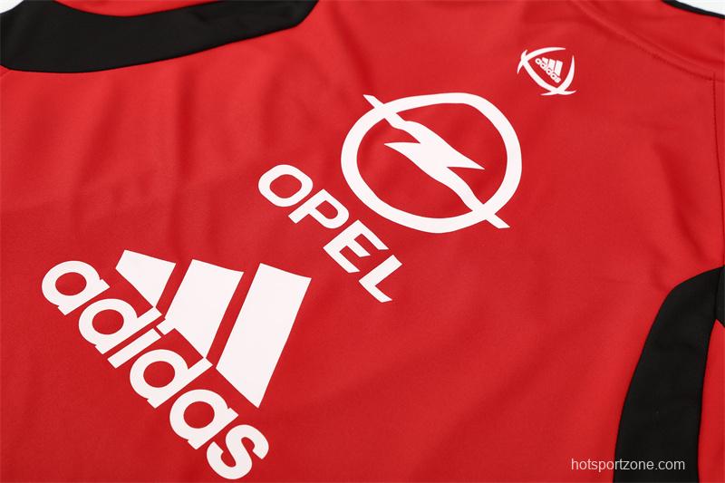 Retro 05/06 AC Milan Red Half Zipper Jacket