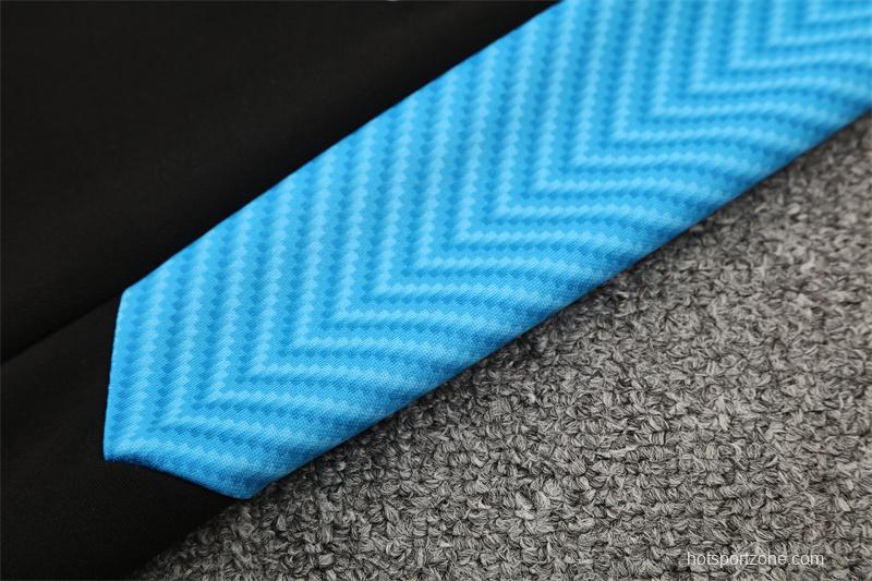 25/26 Napoli Light Blue Camouflage Half Zipper Jacket+Long Pants