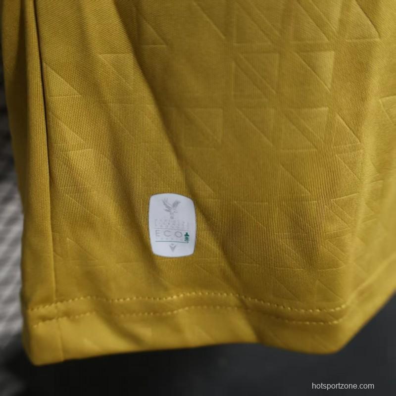 Player Version 25/26 Crystal Palace Away Yellow Jersey