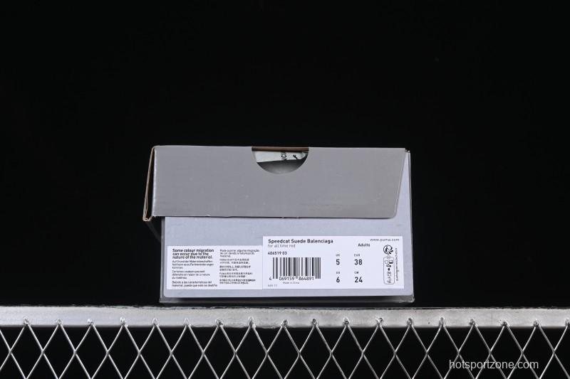 Puma The Open Product x Balenciaga Speedcat Low-Top Lifestyle Casual Shoes - 406519-03