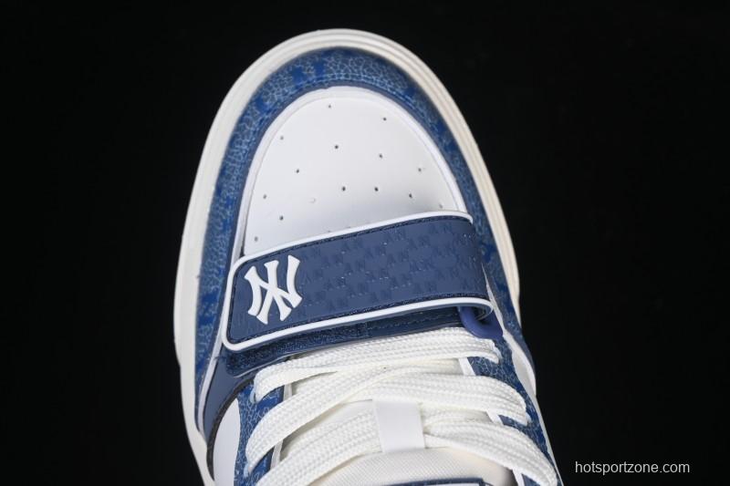 New York Yankees Chunky Liner Pocket Monogram Height-Increasing Thick Sole Casual Running Shoes - 3ASXP025N50NYS