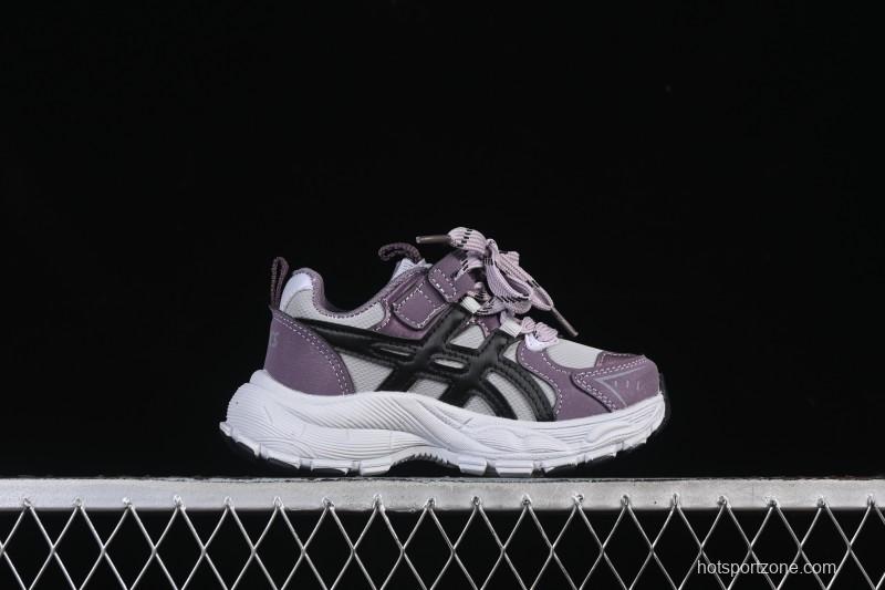 Asics Kids Non-Slip Durable Casual Shoes Purple - J.C3