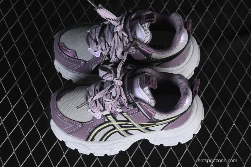 Asics Kids Non-Slip Durable Casual Shoes Purple - J.C3