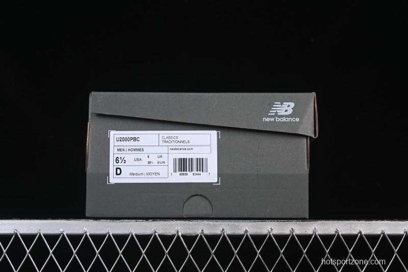 New Balance 2000 Series Retro Dad Style Casual Sports Running Shoes - U2000PBC