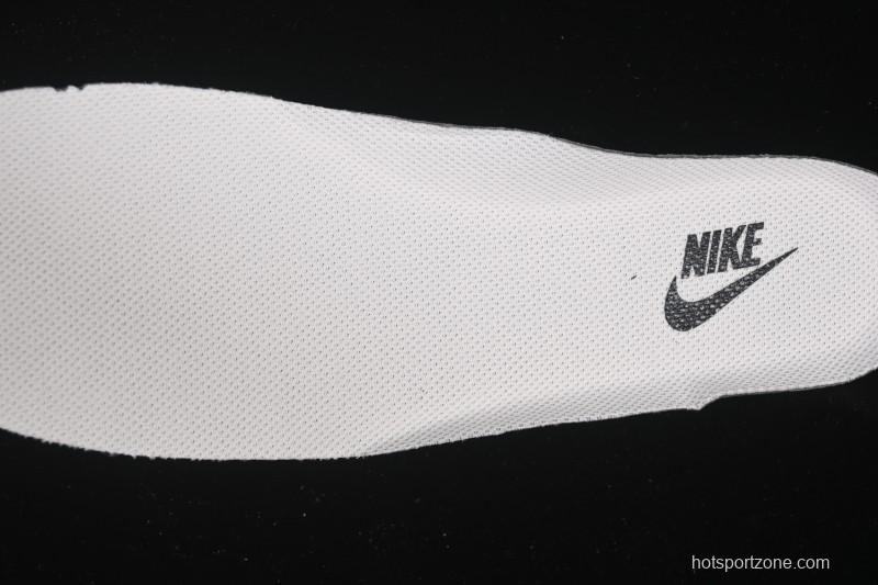 Nike Air Force 1 '07 Low Stussy Collaboration Beige Black Canvas Casual Sneakers - XX3168-155