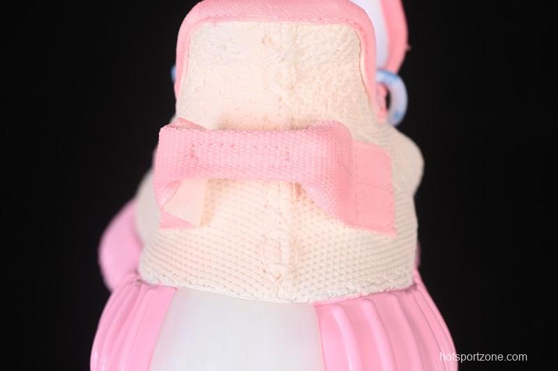 Adidas Yeezy 350 Boost V2 Running Shoes with Pink Watermelon Design - CP9366