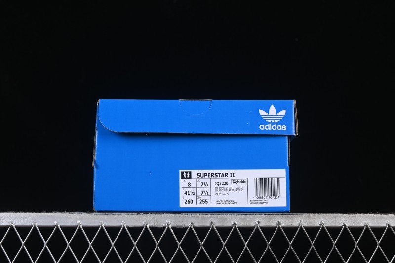 Adidas Originals Superstar II Casual Sneakers with Shell Toe Design - JQ3220