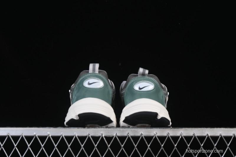 Nike P-6000 Retro Casual Sports Kids Shoes - Gray Green White Swoosh