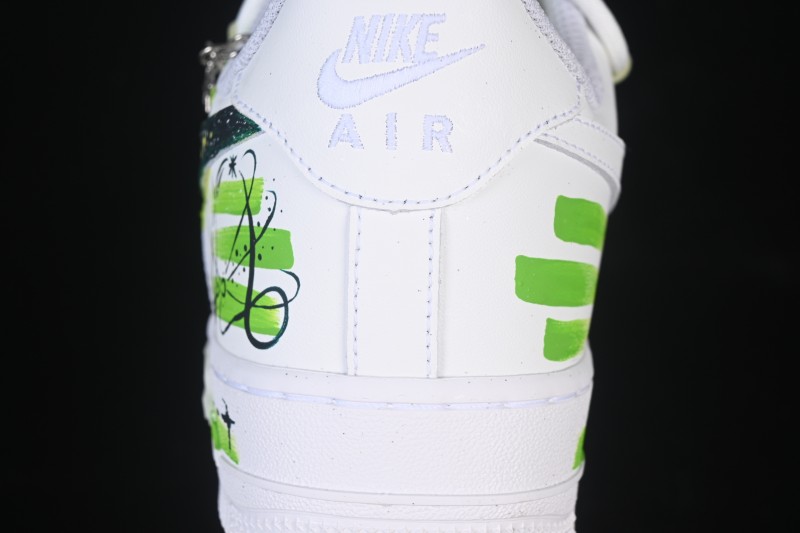 Nike Air Force 1 '07 Low Capricorn Hand-Painted Doodle Zodiac Series Casual Sneakers - 1222119