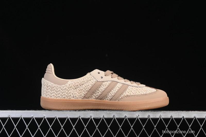 Adidas Samba OG Classic Casual Skate Shoes - JR9446