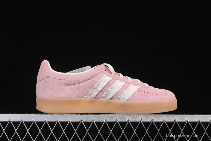 Adidas Originals Gazelle Indoor Retro Casual Slip-Resistant Wear-Resistant Low-Top Skate Shoes - JS1413
