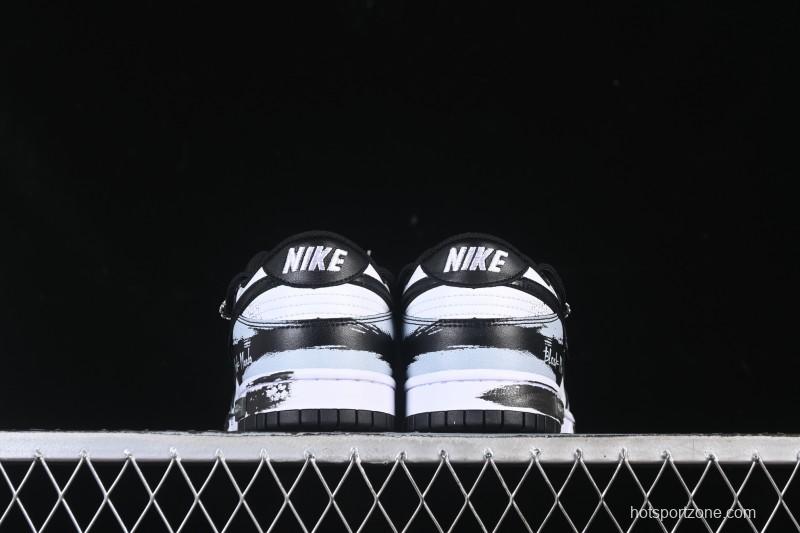 Nike SB Dunk Low Strap Custom Low-Top Casual Skate Shoes - DD1391-100