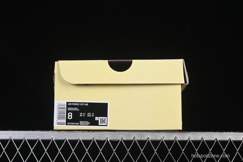 Nike Air Force 1'07 Low Collaboration Beige Camouflage Red Blue Hook Casual Skate Shoes - XD2588-609