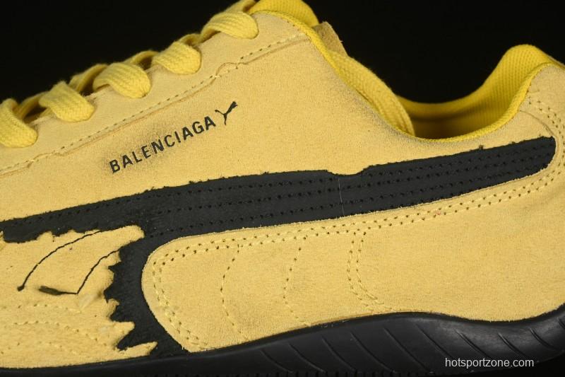 Puma The Open Product x Puma Speedcat Paris Collaboration Low-Top Lifestyle Casual Shoes - 406519-06