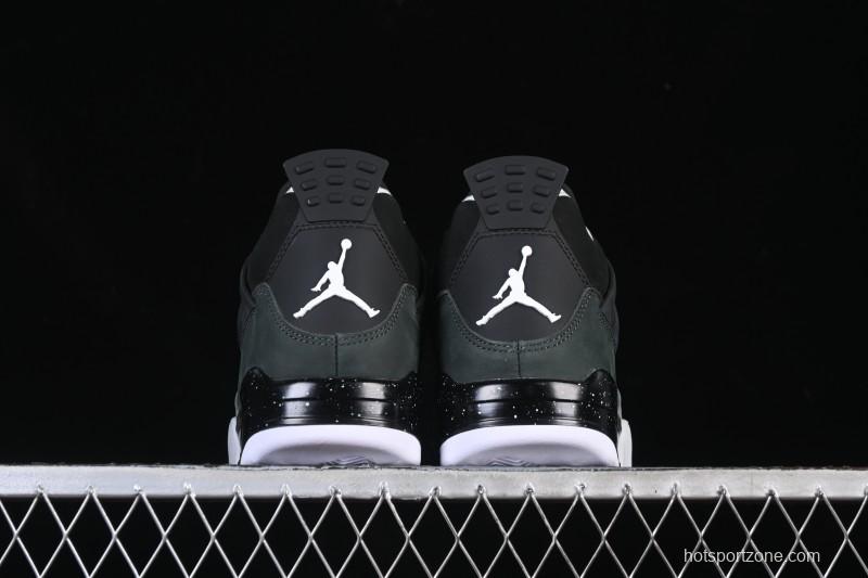 Nike Air Jordan 4 Retro Basketball Shoes with Fear Pack Design - FQ8138-002