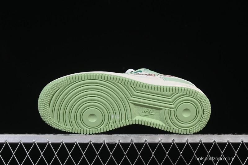 Nike Air Force 1'07 Low Casual Sneakers with Full-Length Air Cushion - KB1688-007