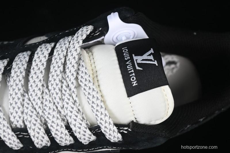 Nike Air Force 1 '07 Low LV Collaboration Stitched Label Print Casual Sneakers - CX5050-Y10