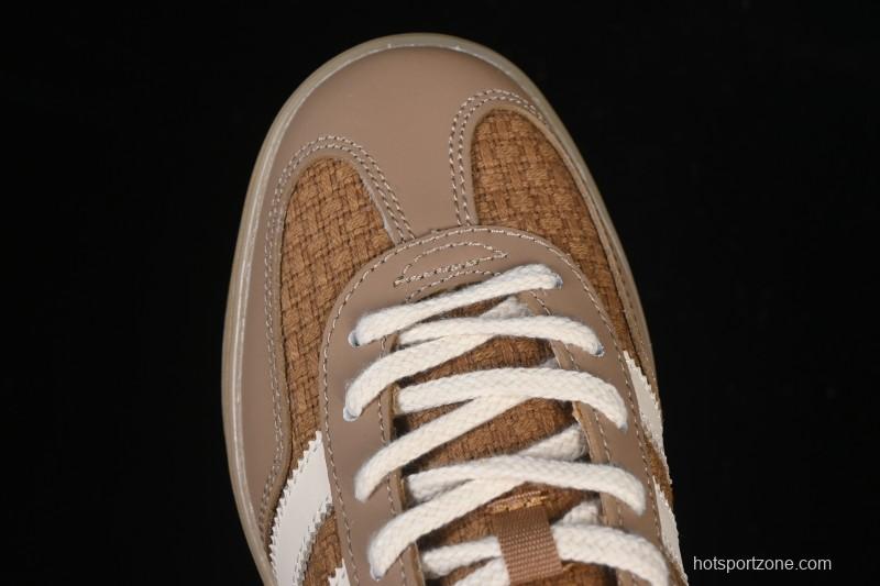 Adidas Originals Gazelle Indoor Retro Casual Slip-Resistant Wear-Resistant Low-Top Skate Shoes - JR8851