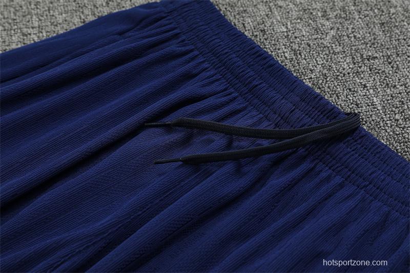 25/26 Barcelona Blue Orange Camouflage T90 Short Sleeve Jersey+Shorts