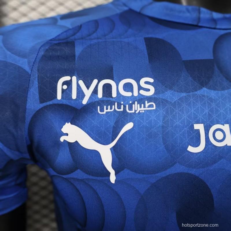 Player Version 25/26 Al Hilal Pre-Match Blue Jersey