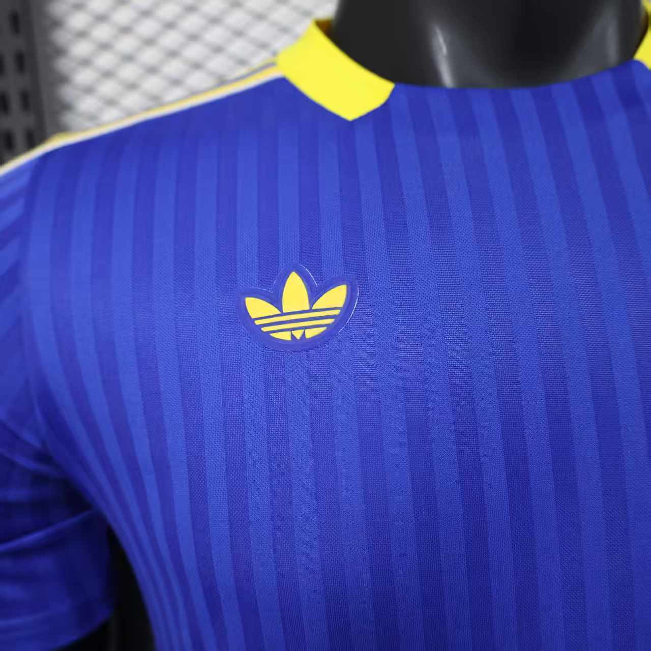 Player Version 25/26 Adidas Boca Juniors Terrace Icons Jersey