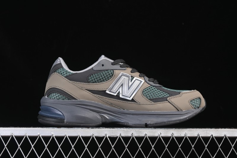 New Balance 2010 Series Retro Casual Running Shoes with Suede and Mesh Upper - U2010AGY