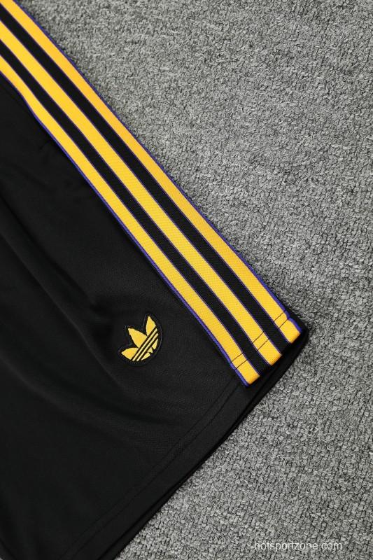 25/26 Manchester United Adidas Original Wine Vest Jersey+Shorts