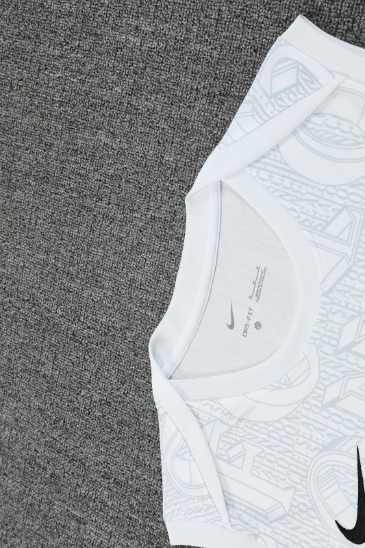 25/26 Chelsea White Vest Jersey+Shorts