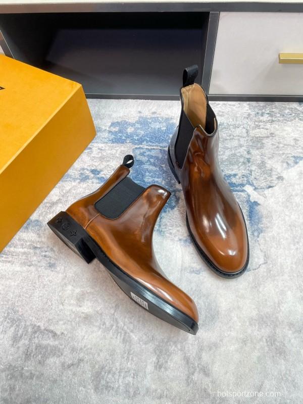 L Chelsea Series Formal Leather Shoes - AS00430