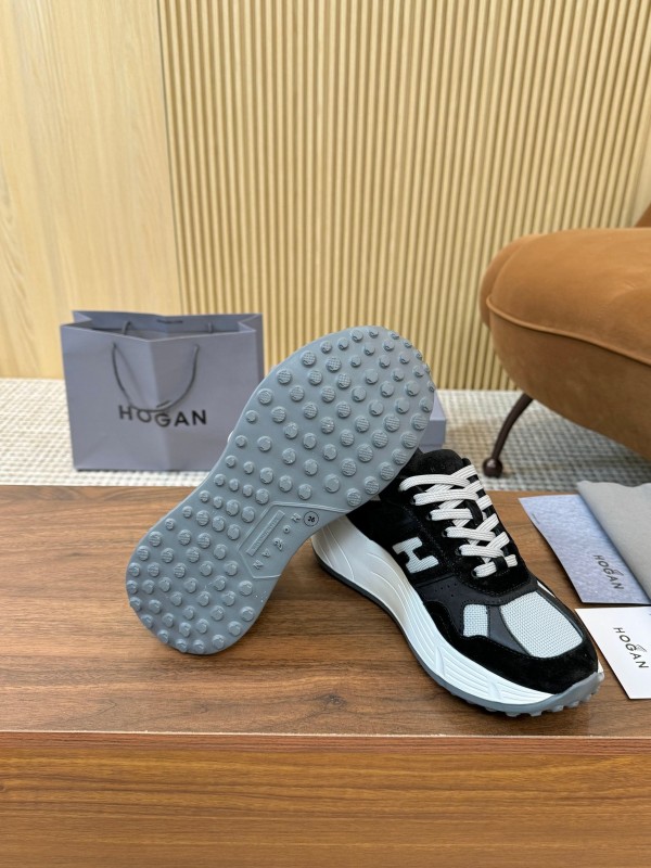 Hogan H-STRIPES Series Couple Thick Sole Dad Shoes Casual Sneakers - LY00370/LY00380