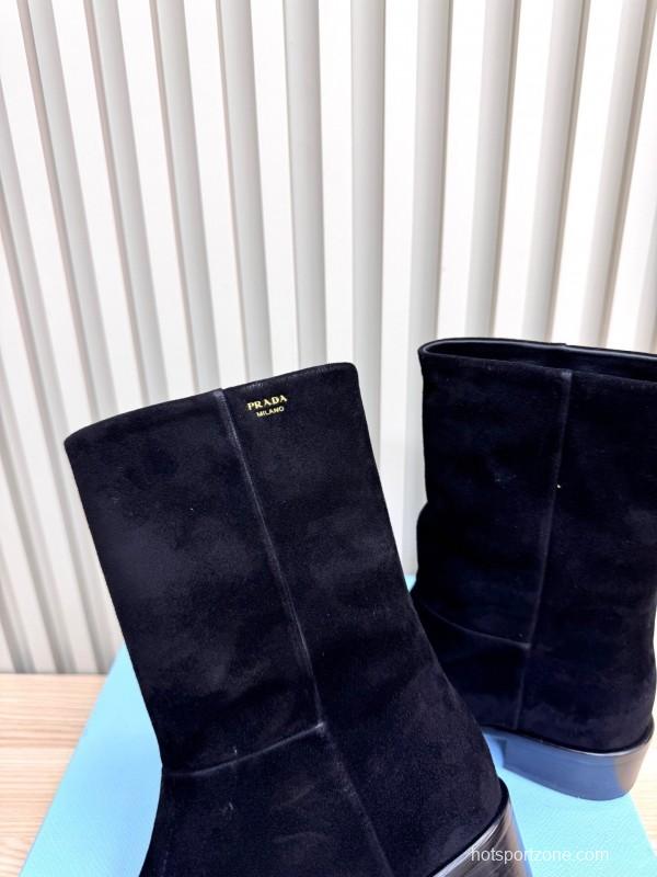 Prada 2025 SS Mid Boots - LY0370