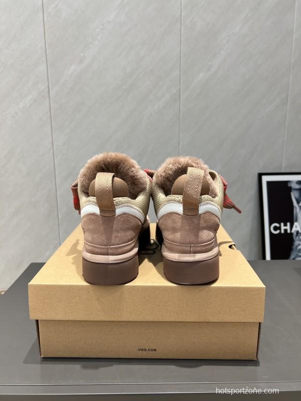 UGG Platform Loafers Series Round Toe Chunky Sole Casual Shoes - MJ00270