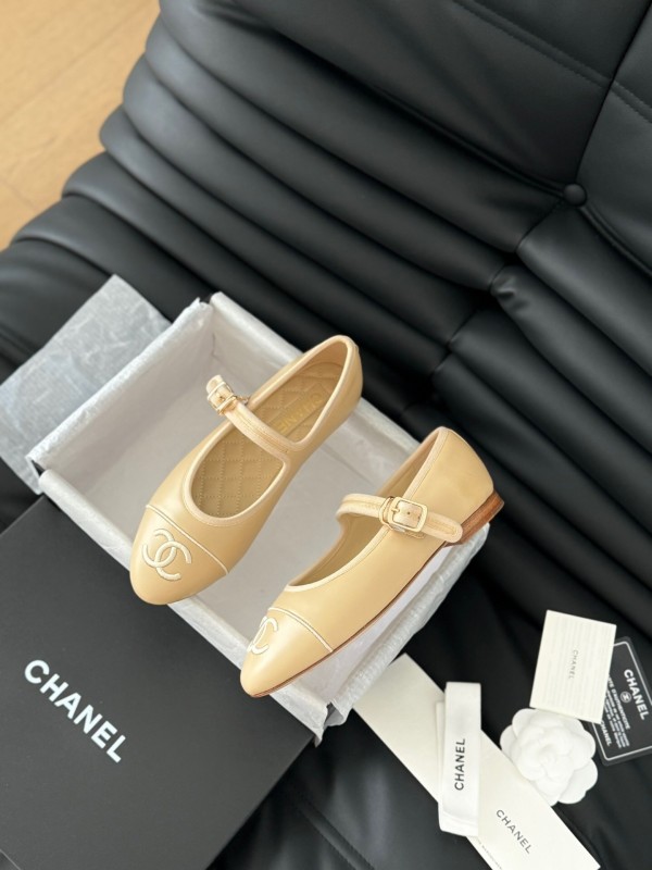 Chanel 2025 SS Runway Mary Jane Flats - LY00