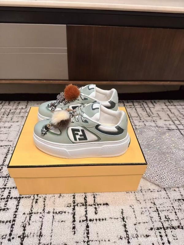 Fendi Match Series Platform Sneakers - KFY00320