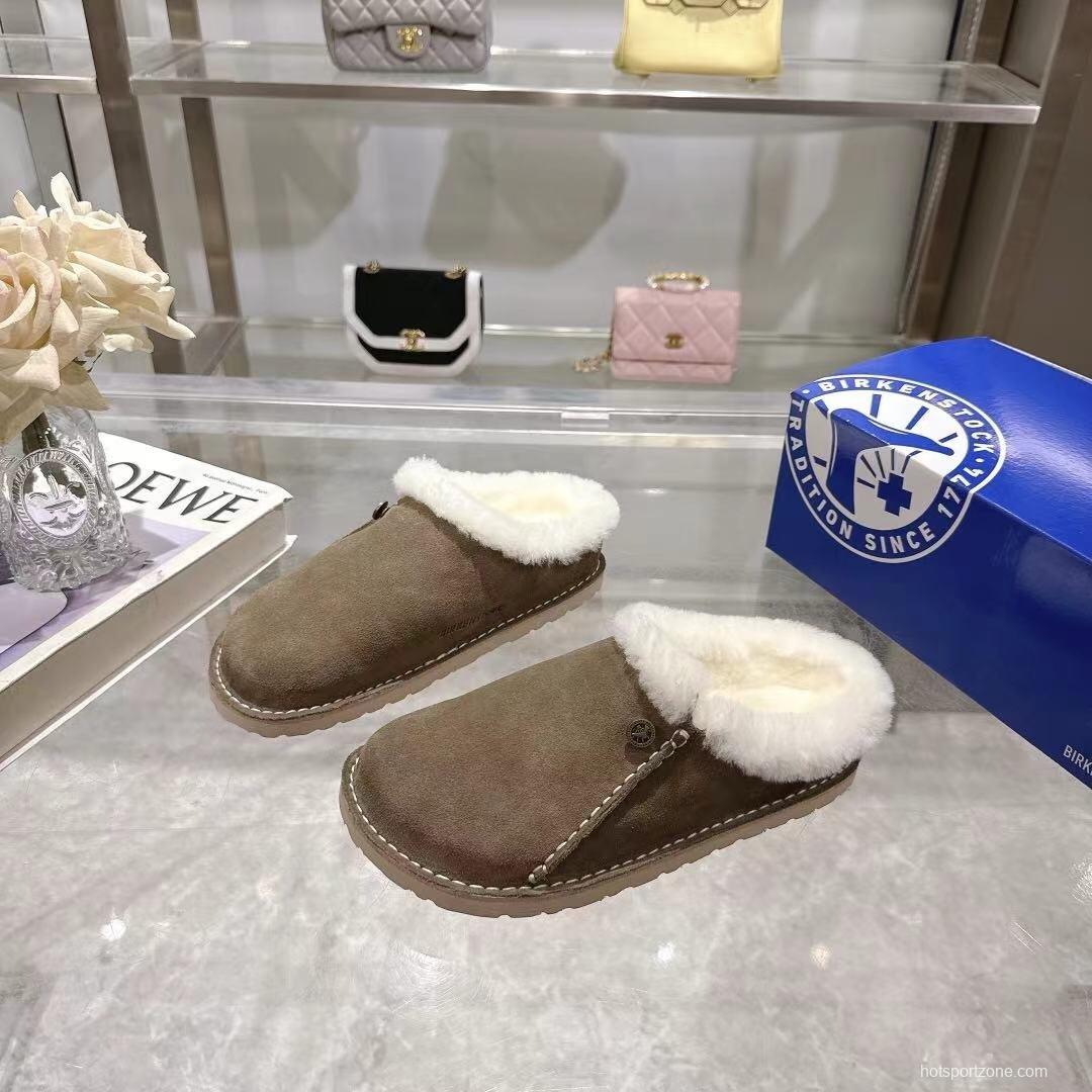 Birkenstock 2025 SS Japan Limited Edition Unisex Sandals with Suede Upper and Wool Lining - LY00250