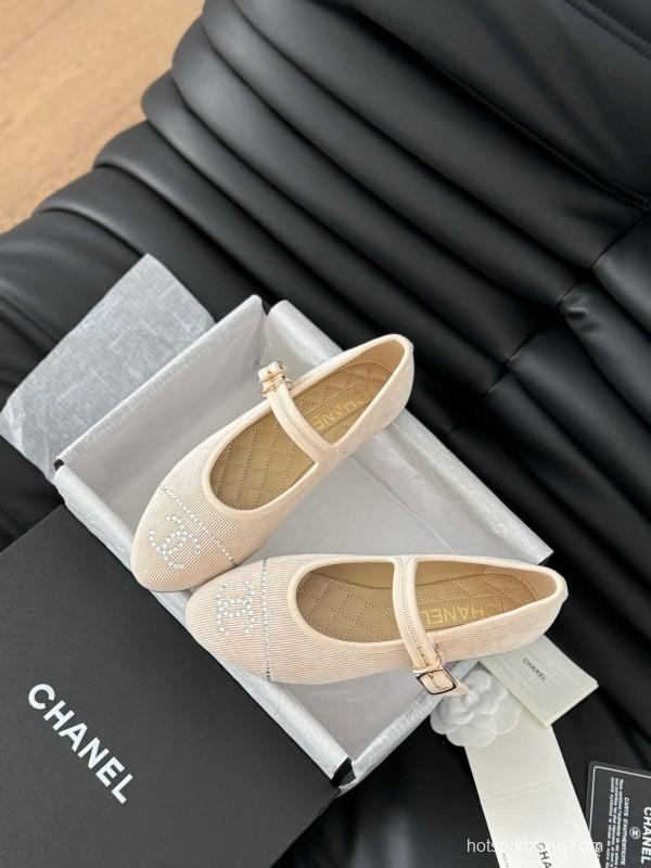 Chanel 2025 SS Runway Mary Jane Flats - LY00300