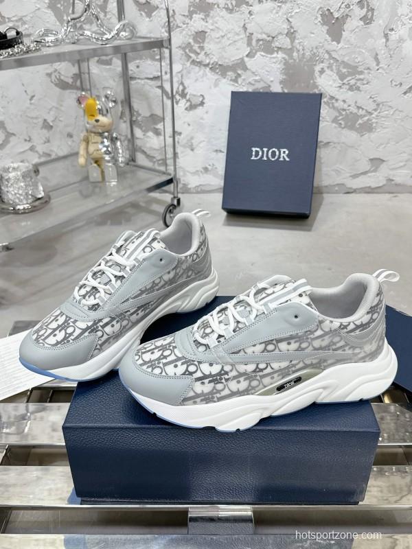 Dior B22 Series Mesh Casual Sneakers Dad Shoes - LY00340