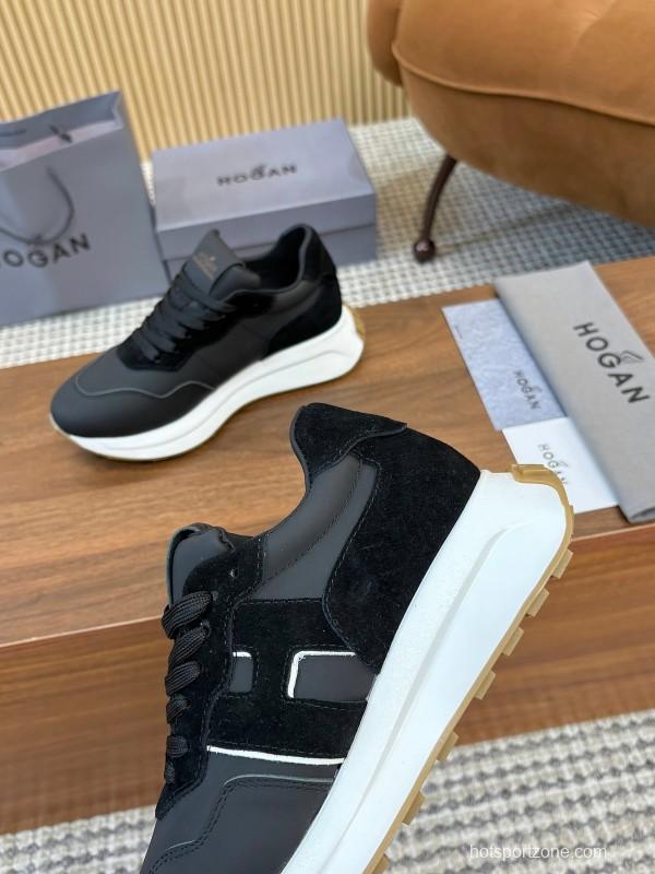 Hogan H-STRIPES Series Couple Thick Sole Dad Shoes Airship Shoes Casual Sports Shoes - AS00350