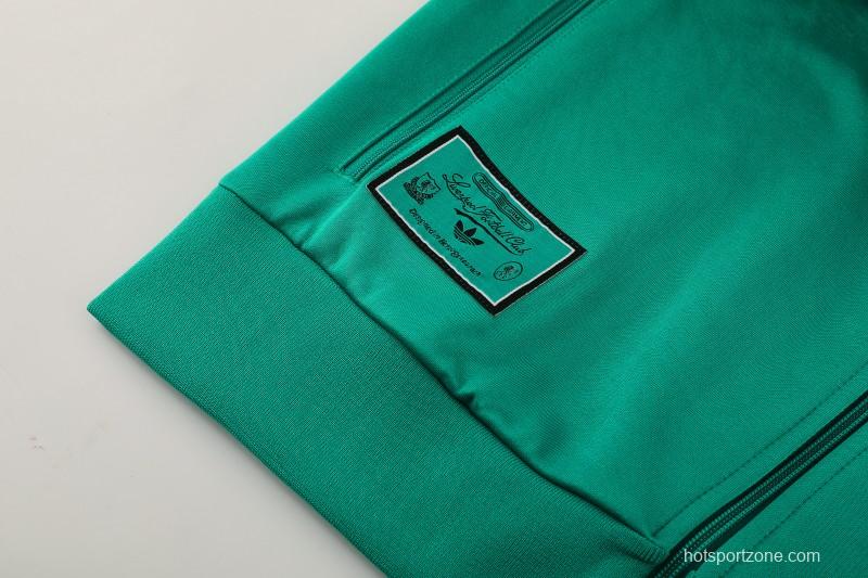 25/26 Liverpool Green Full Zipper Jacket +Long Pants