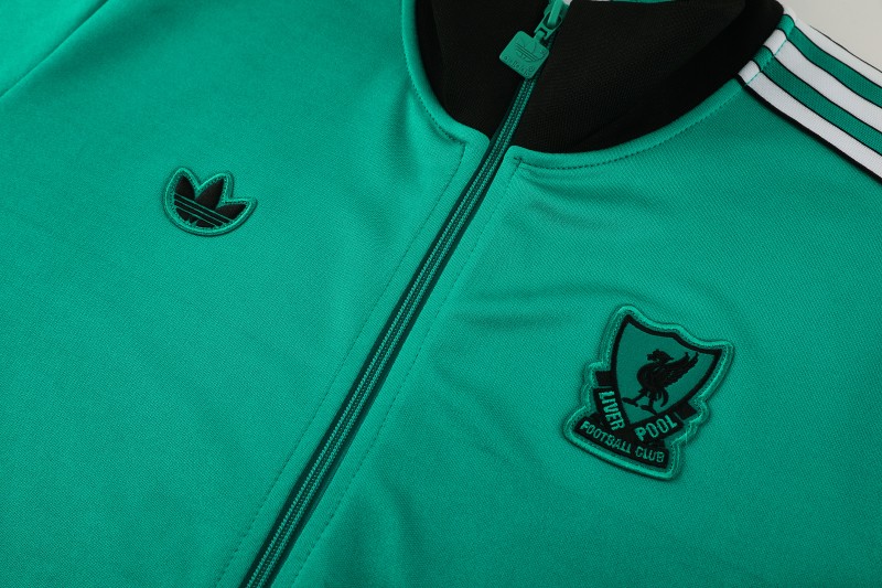 25/26 Liverpool Green Full Zipper Jacket +Long Pants