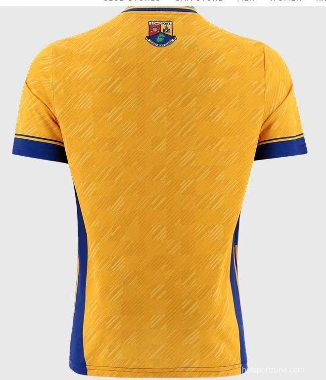 2026 Longford Gold with Blue Trim Jersey