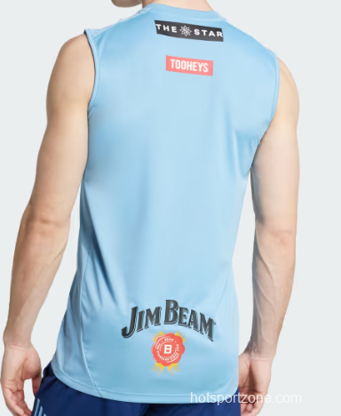 2026 NSW Blues Sky Blue with Diamond Pattern Women's Jersey