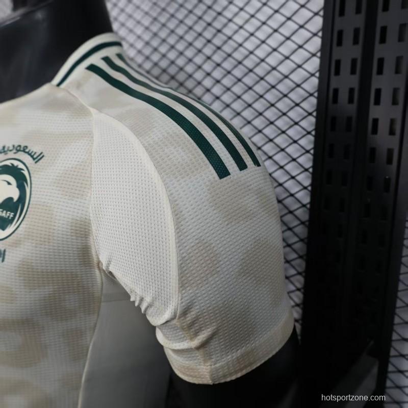 Player Version 2025 Saudi Arabia Away Jersey