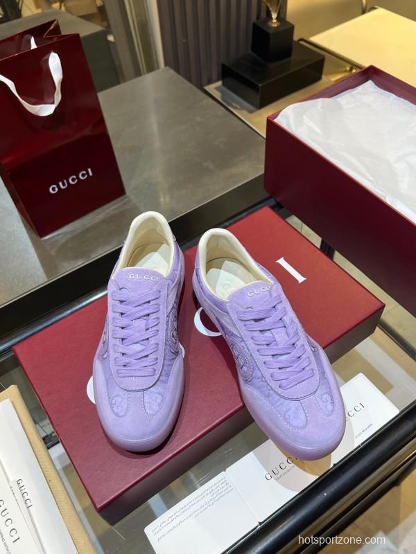 Gucci 2025 SS Couple Edition Trainer Sneakers; Forrest Gump Shoes; Athletic Footwear - AS00280