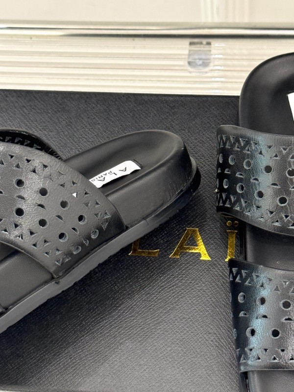 Alaia 2025SS Hollow-Out Casual Sandals - KFY00260