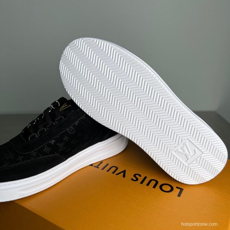 Louis Vuitton Beverly Hills Low-Top Fashion Sneakers for Men - YC