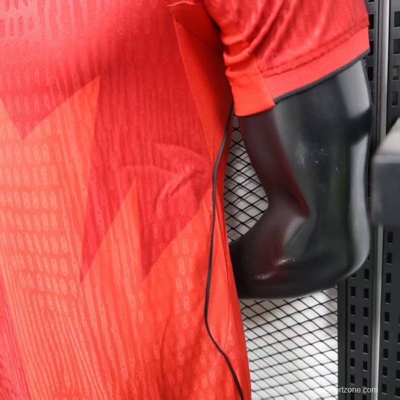 Player Version 2025 Canada Home Red Jersey