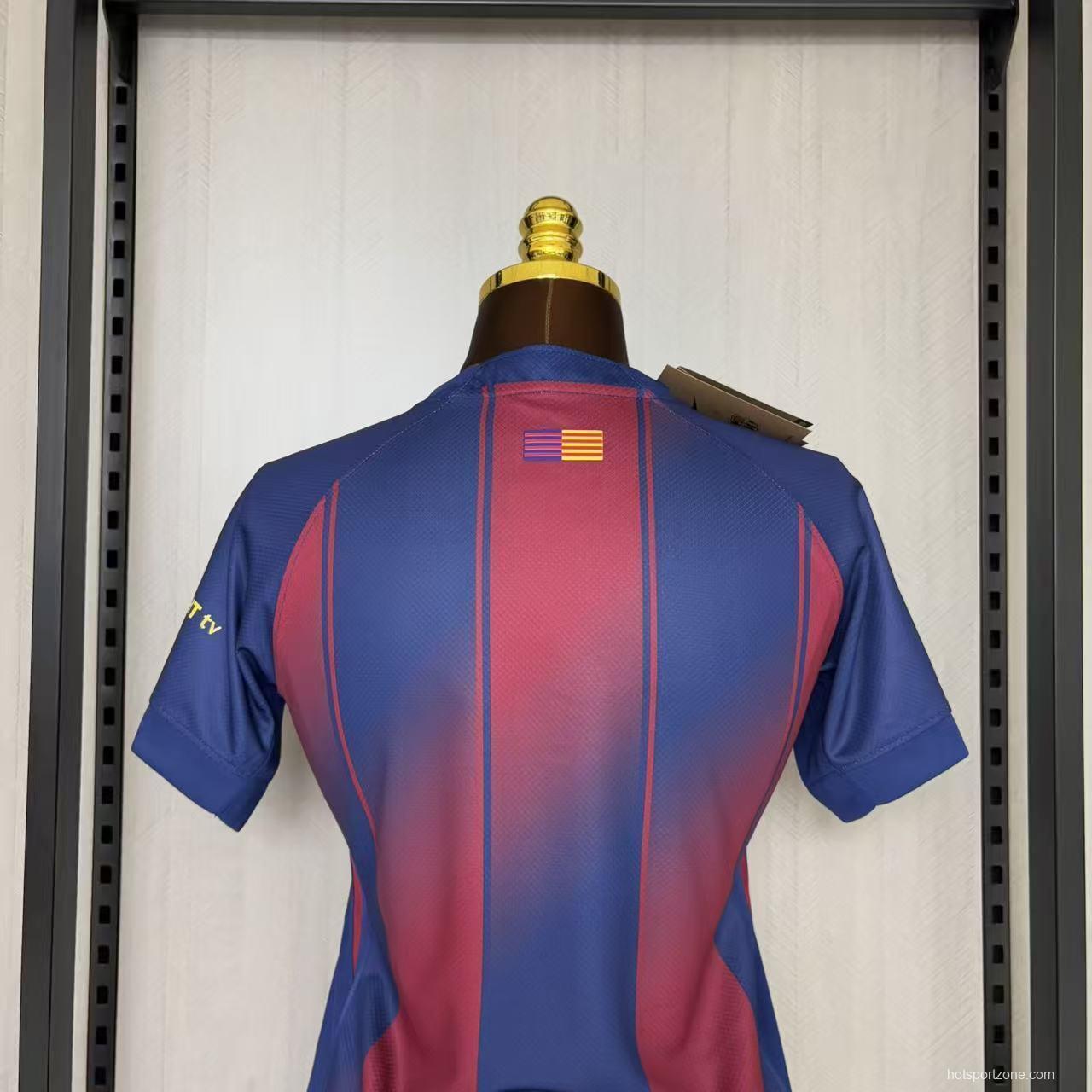 25/26 Women Barcelona Home Jersey