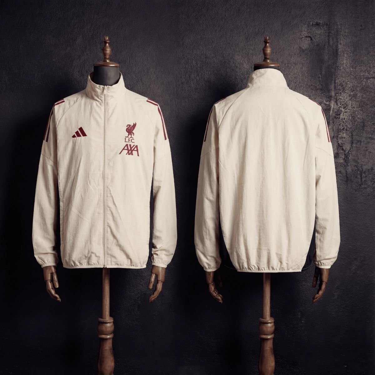 2026 Liverpool Beige Jacket Windbreaker