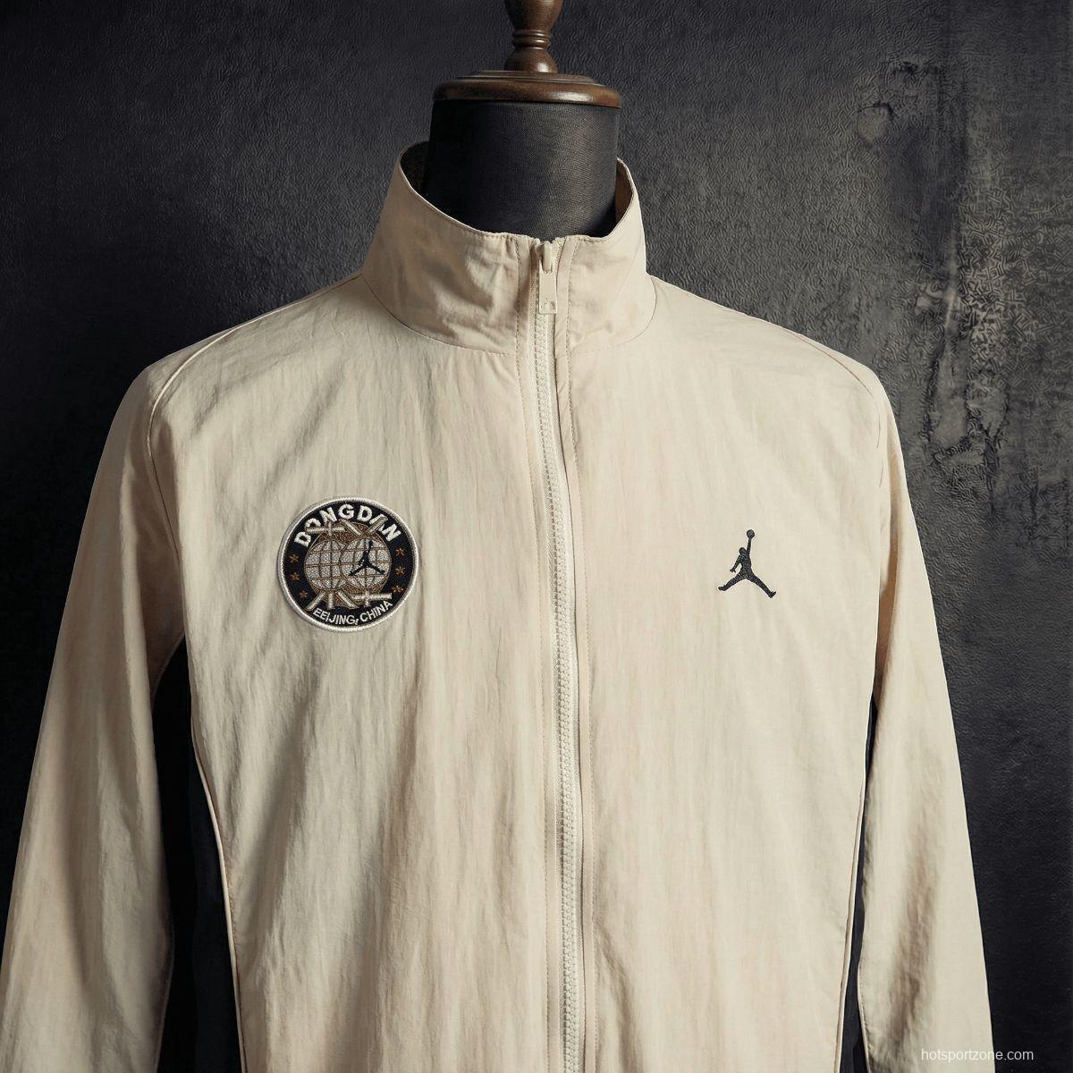 2026 Jordan Beige Jacket Windbreaker